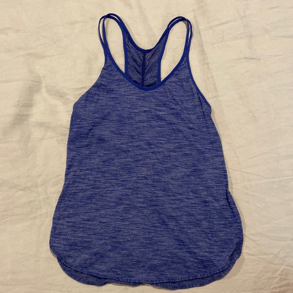 Lululemon Blue Racerback Tank (4)